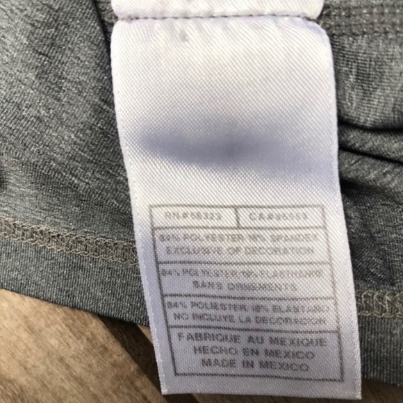 NIKE PRO Grey Fitted Sleeveless Performance Top - Picture 6 of 7